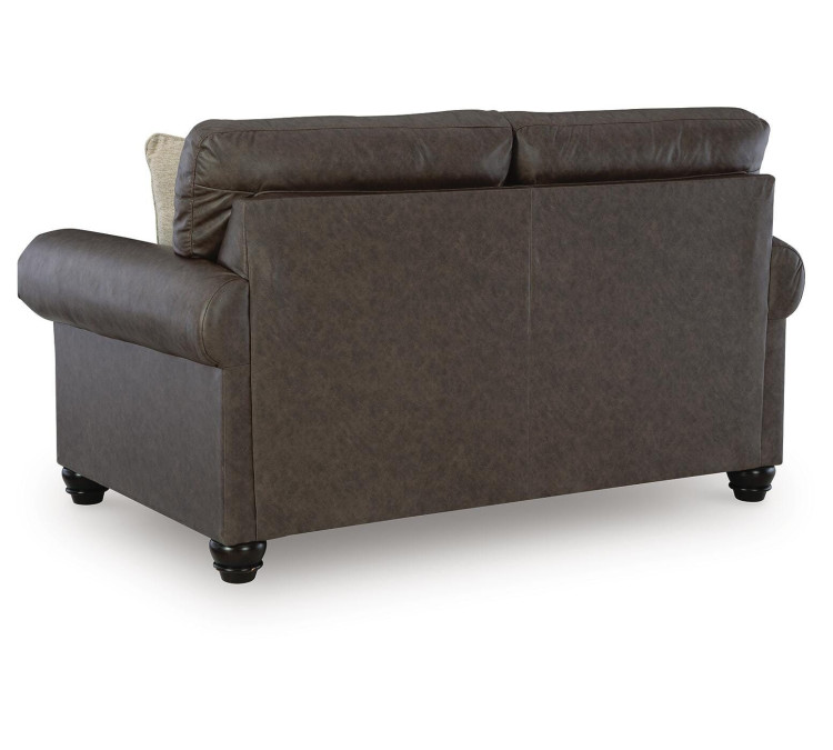 Roxmere Loveseat - Umber