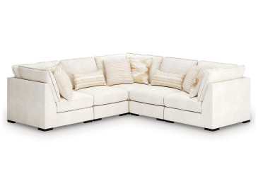 Donelson Creek 5-Piece Sectional - Vanilla