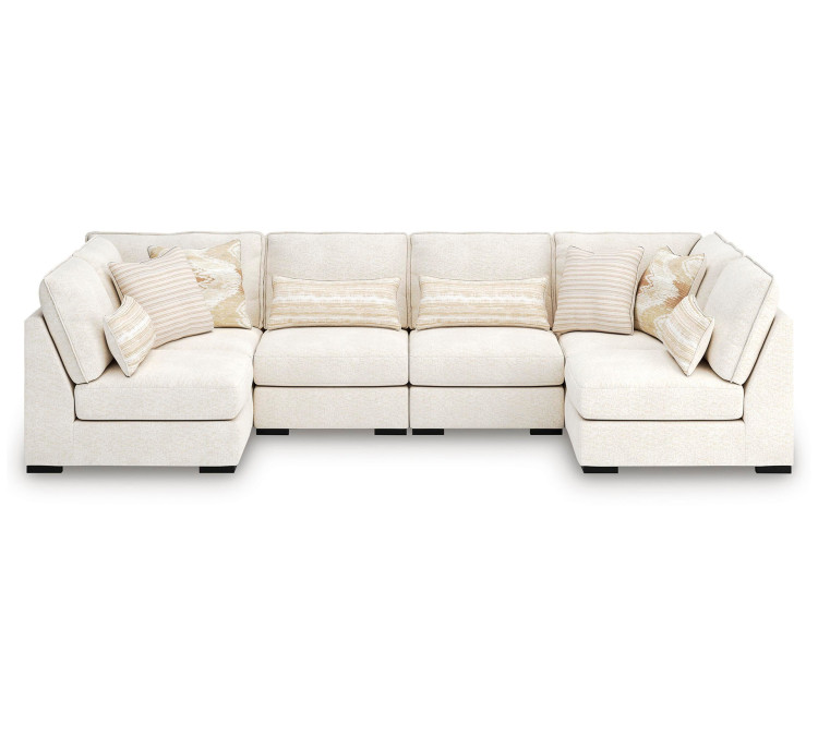 Donelson Creek 6-Piece Sectional - Vanilla