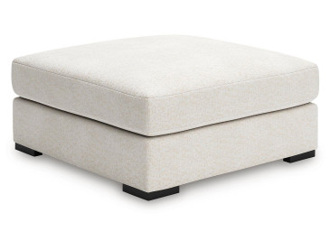 Donelson Creek Oversized Accent Ottoman - Vanilla