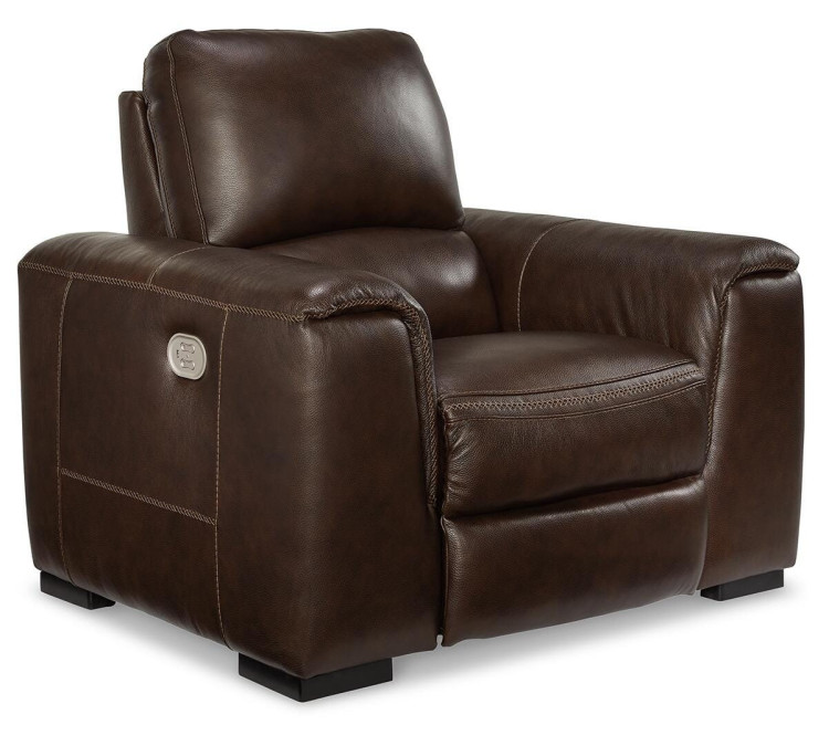 Alessandro Power Recliner - Walnut