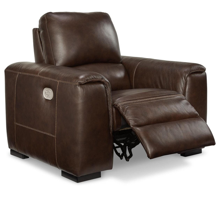 Alessandro Power Recliner - Walnut