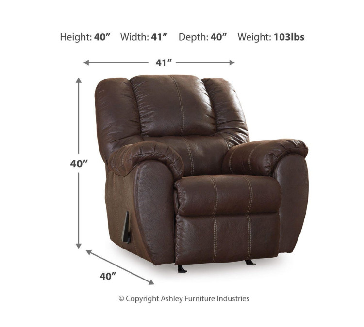 McGann Recliner - Walnut