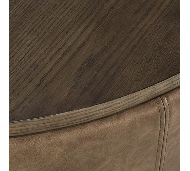 Bethanstone Storage Ottoman - Warm Brown