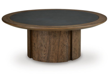 Dontayne Coffee Table - Warm Brown