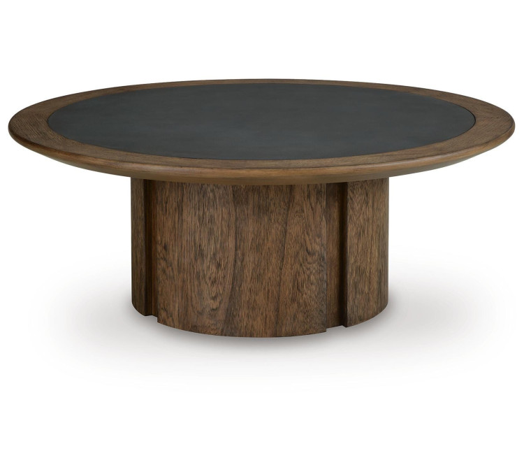Dontayne Coffee Table - Warm Brown