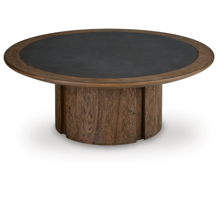 Dontayne Coffee Table - Warm Brown