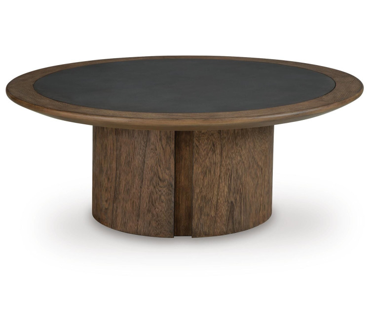 Dontayne Coffee Table - Warm Brown