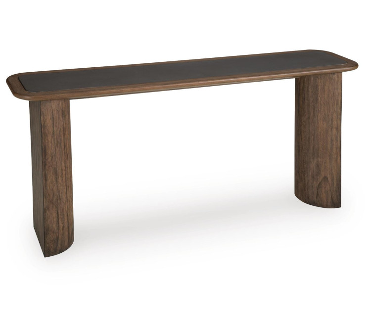 Dontayne Sofa Table - Warm Brown