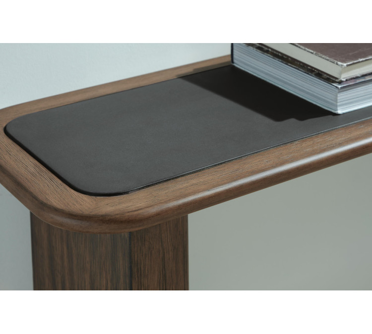 Dontayne Sofa Table - Warm Brown