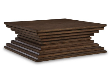 Hannodream Coffee Table - Warm Brown
