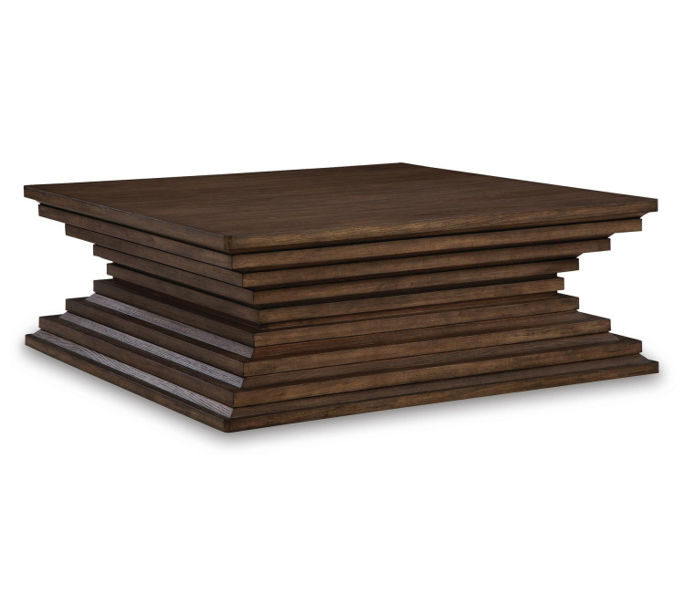 Hannodream Coffee Table - Warm Brown