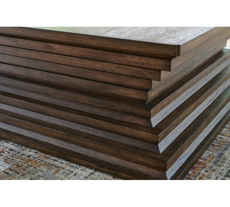 Hannodream Coffee Table - Warm Brown