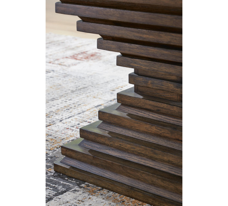 Hannodream End Table - Warm Brown