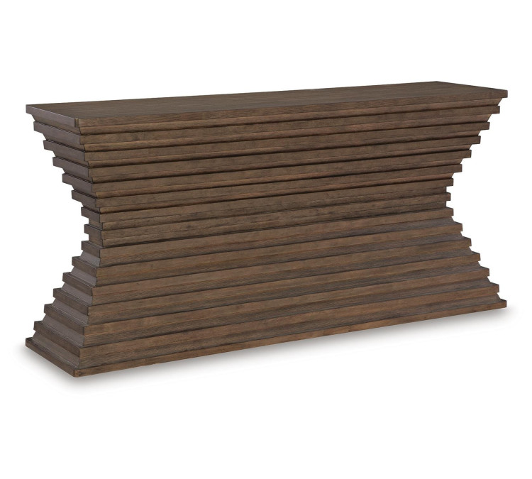 Hannodream Sofa Table - Warm Brown