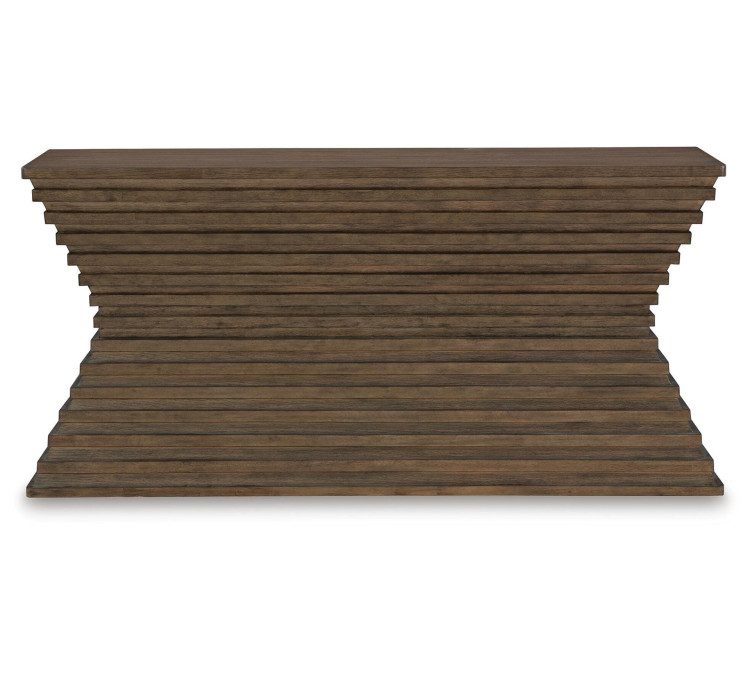 Hannodream Sofa Table - Warm Brown