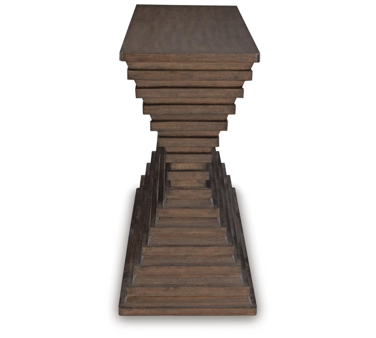 Hannodream Sofa Table - Warm Brown