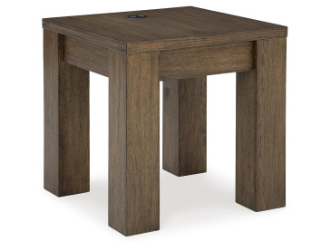 Rosswain End Table - Warm Brown