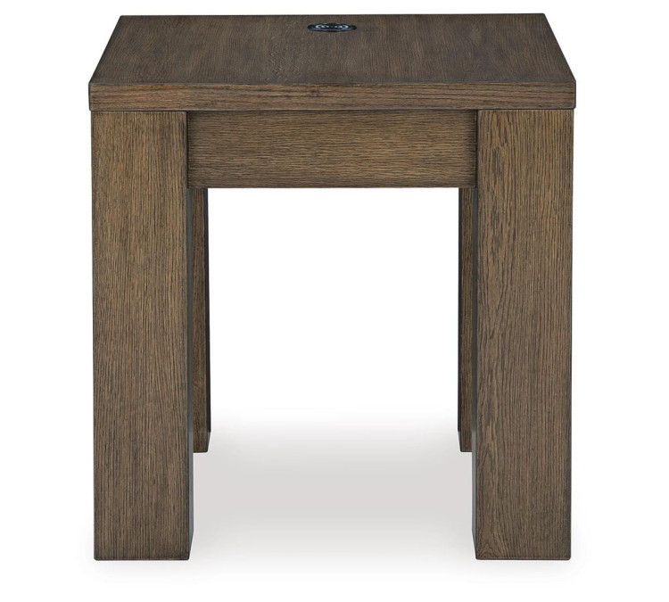 Rosswain End Table - Warm Brown