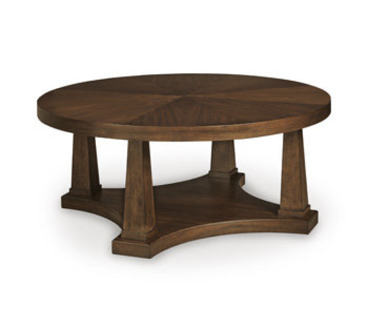 Rustic Plains Coffee Table - Warm Brown