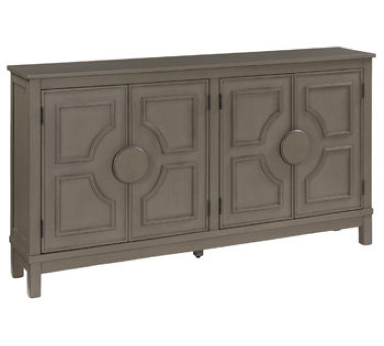 Darlock Accent Cabinet - Warm Gray