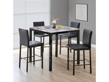 Cararra – 5 Piece Pub Set