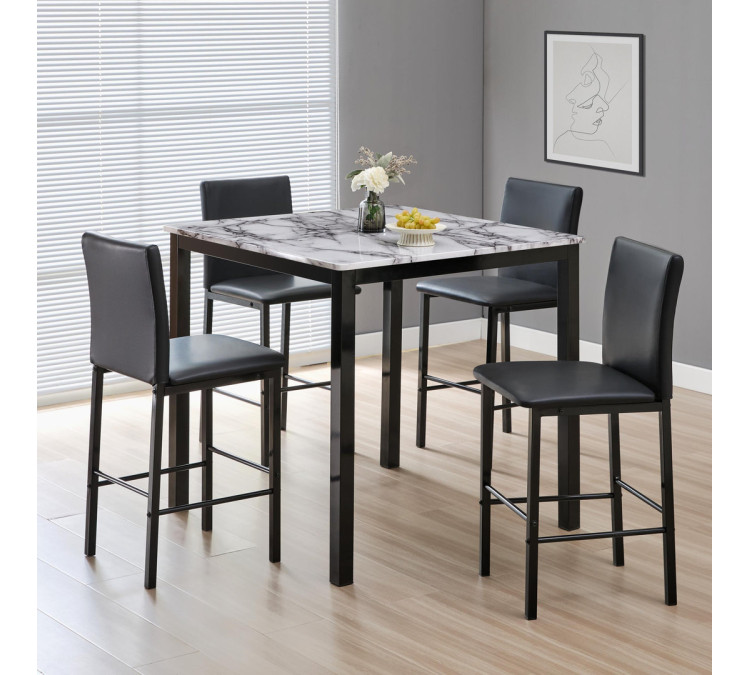 Cararra – 5 Piece Pub Set