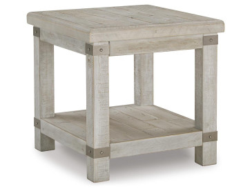 Carynhurst End Table - White Wash Gray