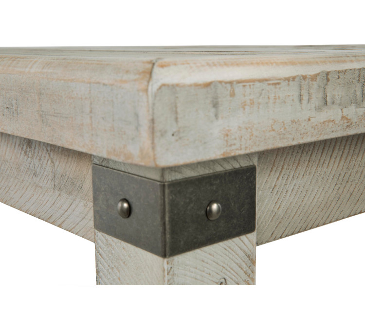 Carynhurst End Table - White Wash Gray