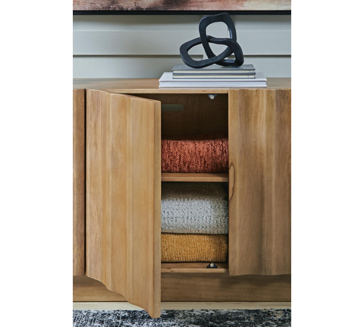 Timkins Accent Cabinet - White Washed