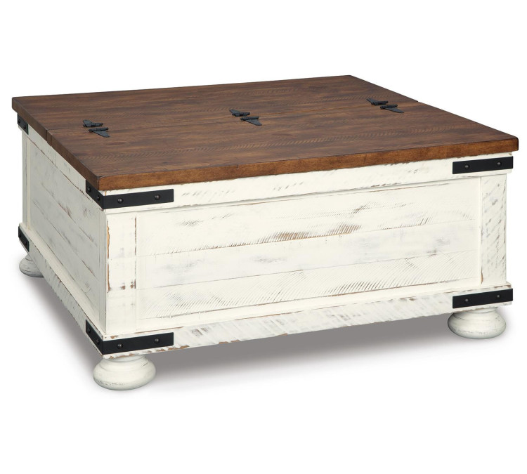 Wystfield Coffee Table - White/Brown