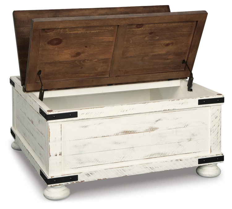 Wystfield Coffee Table - White/Brown