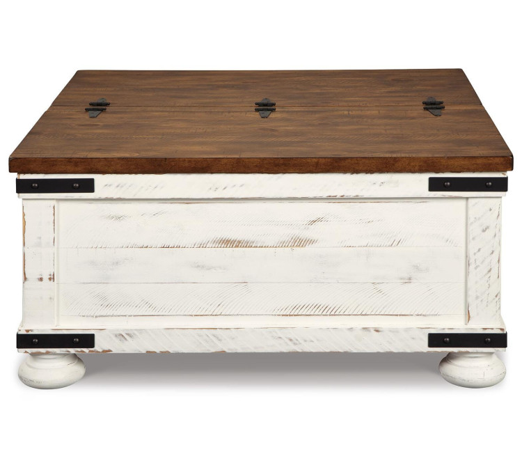 Wystfield Coffee Table - White/Brown
