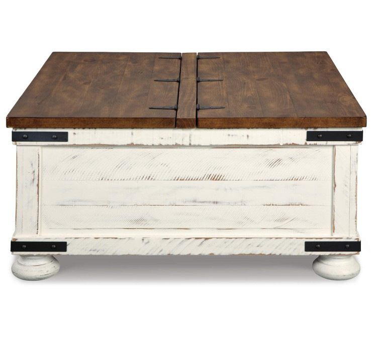 Wystfield Coffee Table - White/Brown