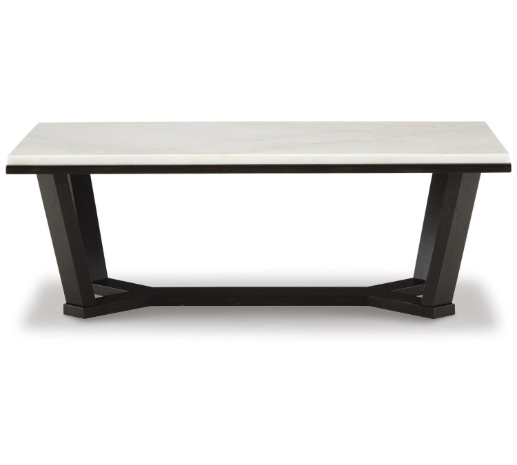 Fostead Coffee Table - White/Espresso