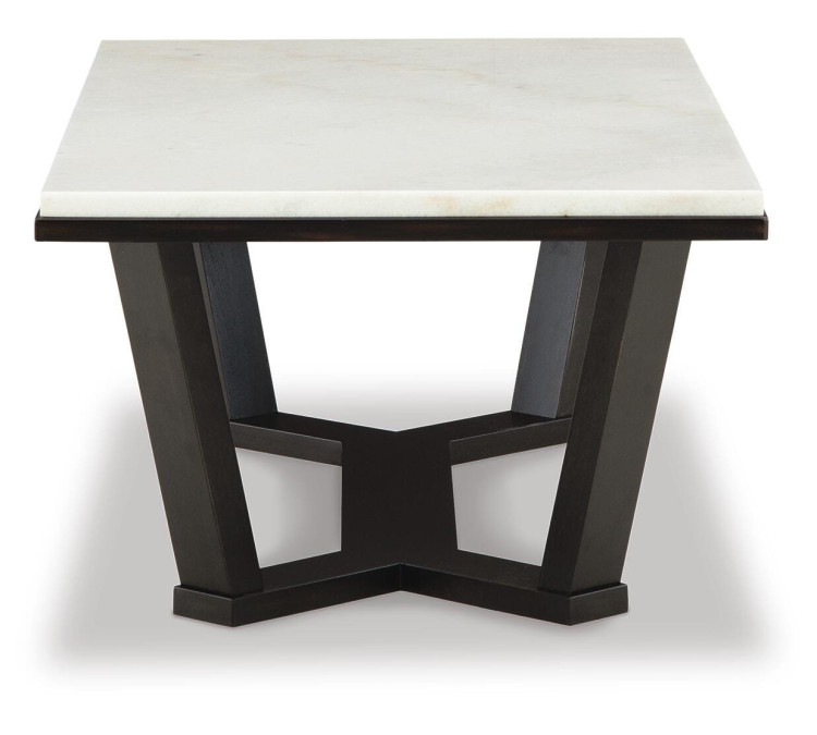 Fostead Coffee Table - White/Espresso
