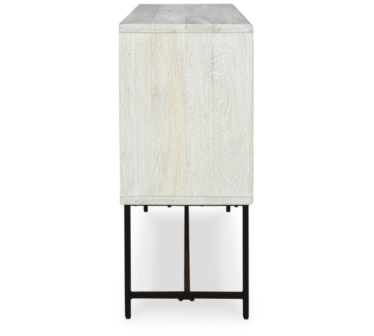 Freyton Accent Cabinet - White/Gray