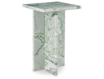 Deaconwell Accent Table - White/Green