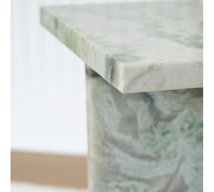 Deaconwell Accent Table - White/Green