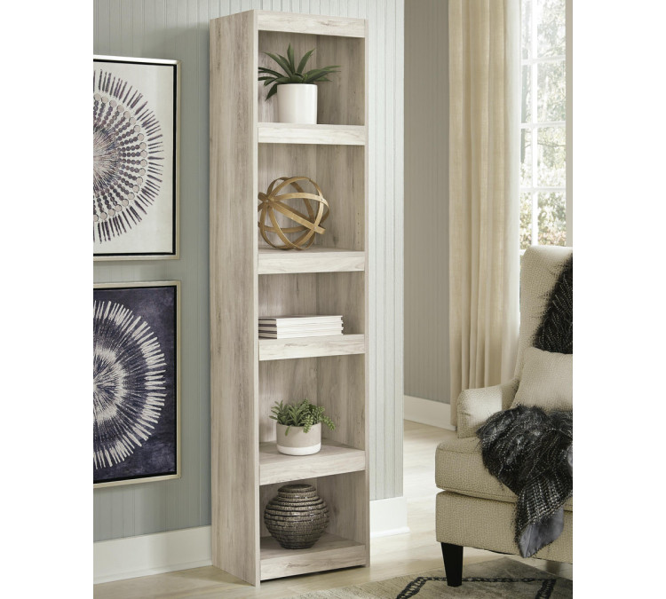 Bellaby 4-Piece Entertainment Center with Electric Fireplace - Whitewash