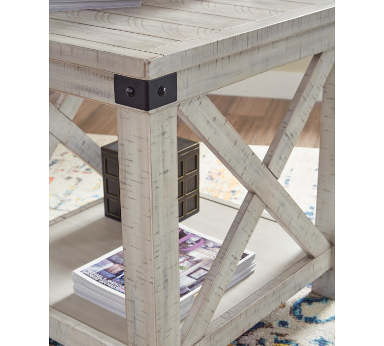 Carynhurst End Table - Whitewash