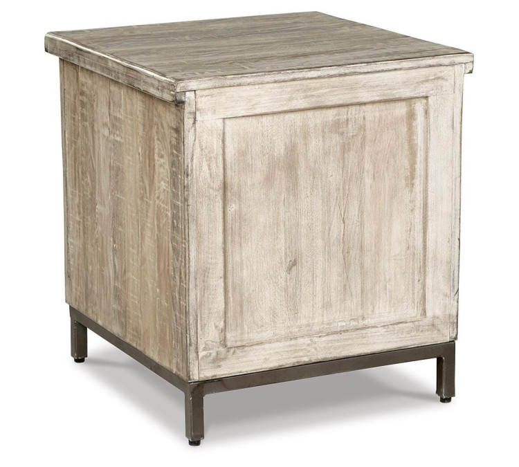 Laddford Accent Cabinet - Whitewash
