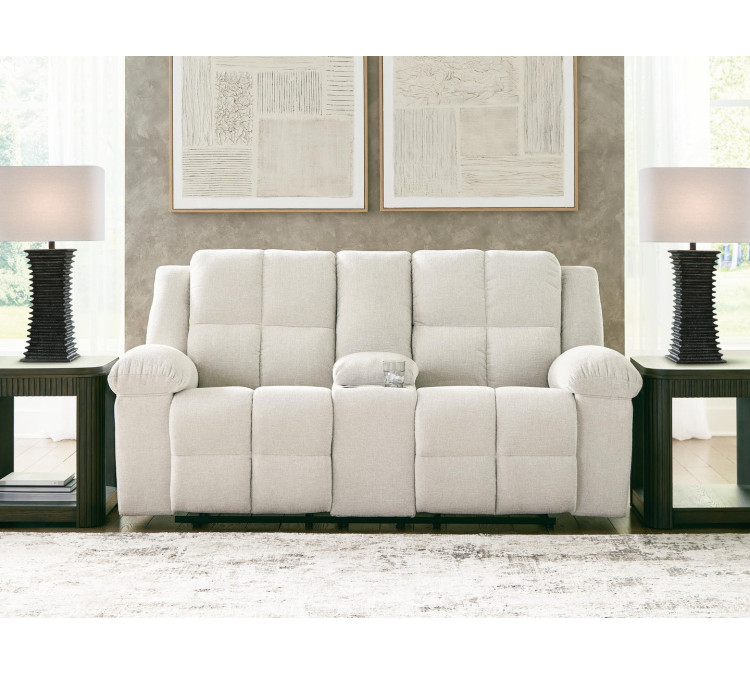 Orlen Reclining Loveseat with Console - Winter
