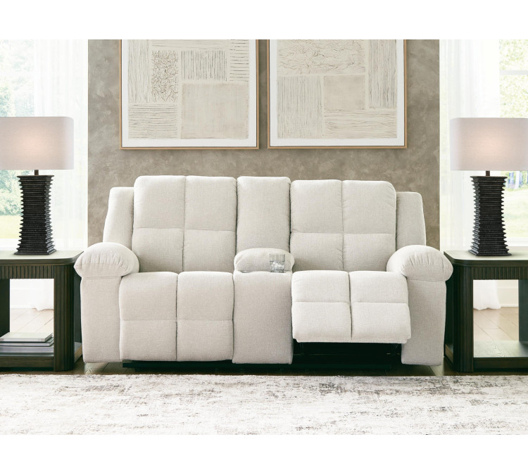 Orlen Reclining Loveseat with Console - Winter