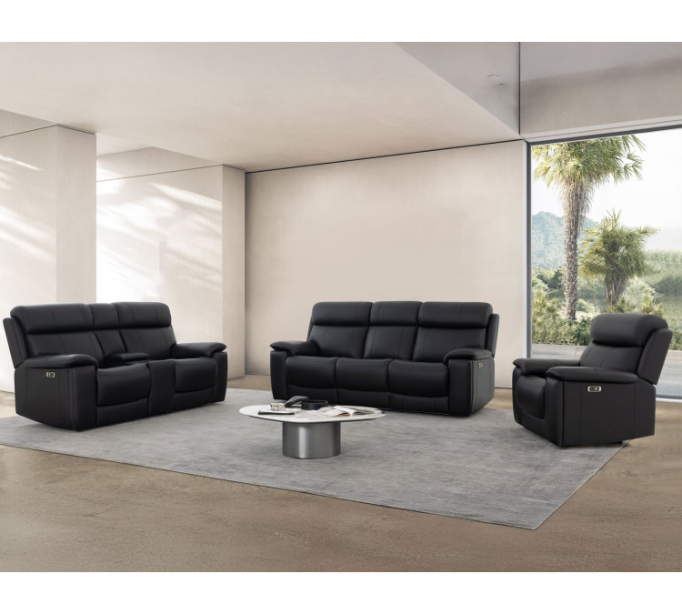 Zenith Power Immersive Audio Reclining Set, Built/In Speakers, Lighting And Vibration