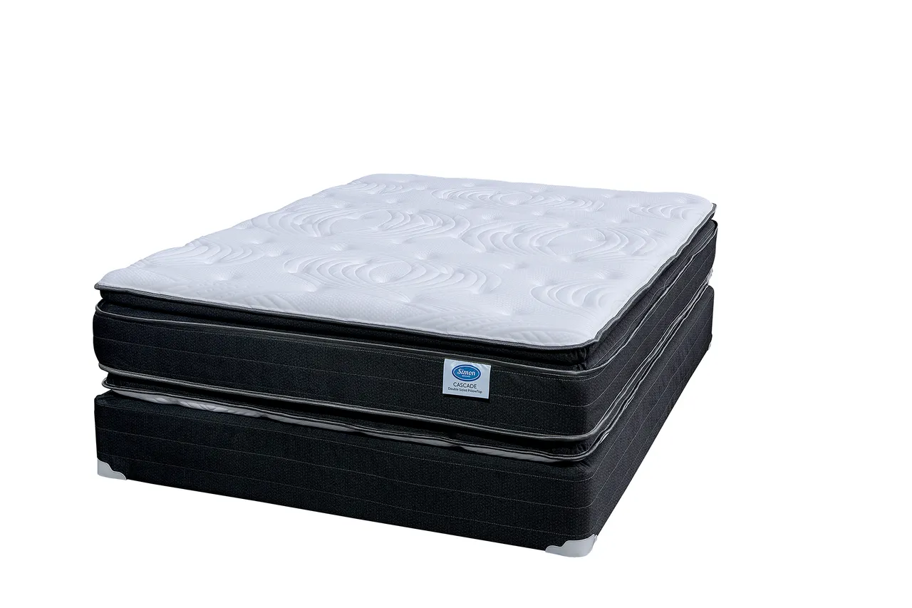 Cascade Series -14″ Double Sided Pillowtop Foam Encased Mattress – NF5604